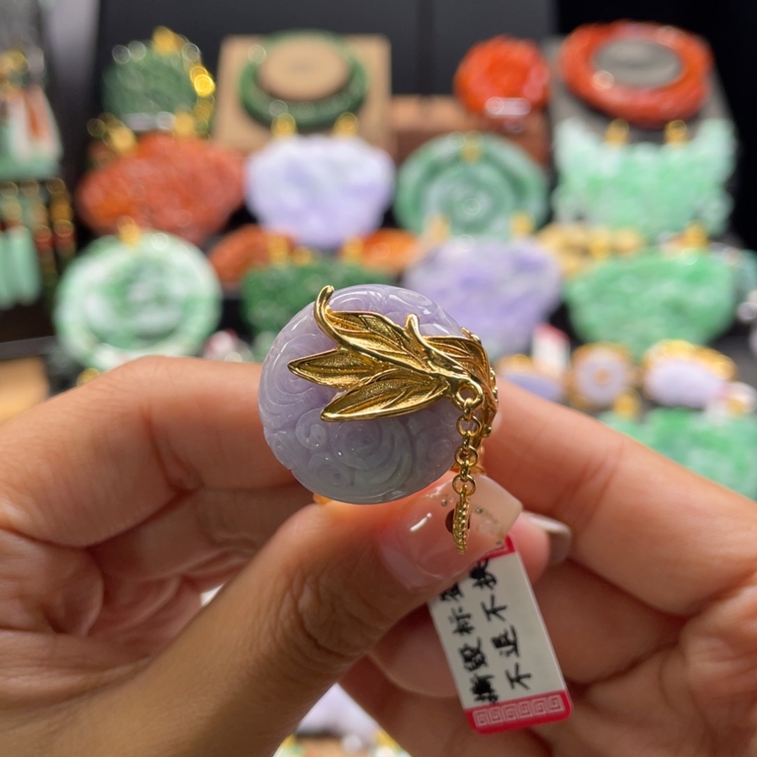 翡翠戒指未镶嵌代编织