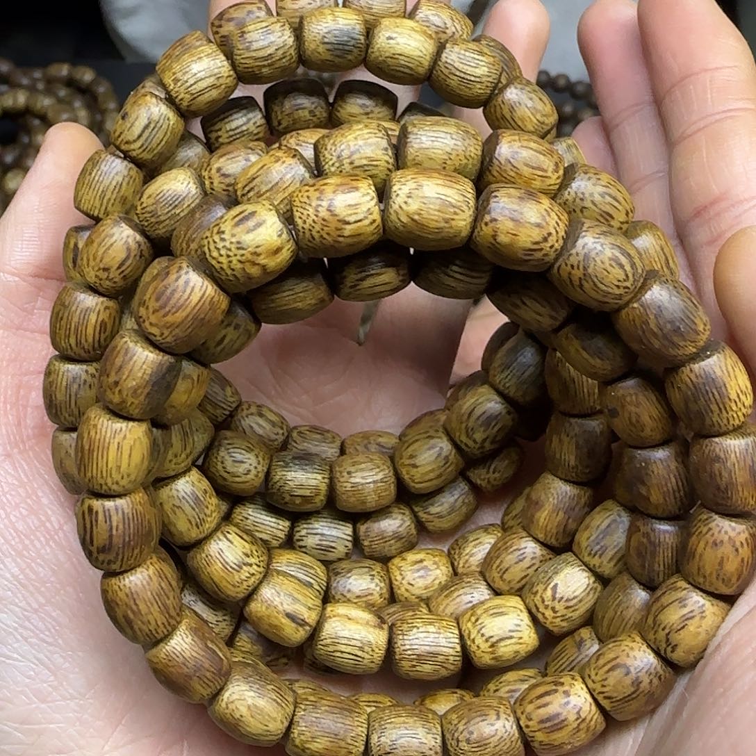 沉香碎屑沉香+0.8鼓珠单圈5克加多样性发一