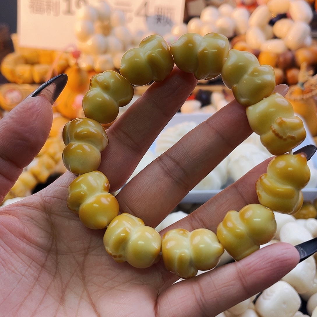 手串菩提根/象牙果小橘猫