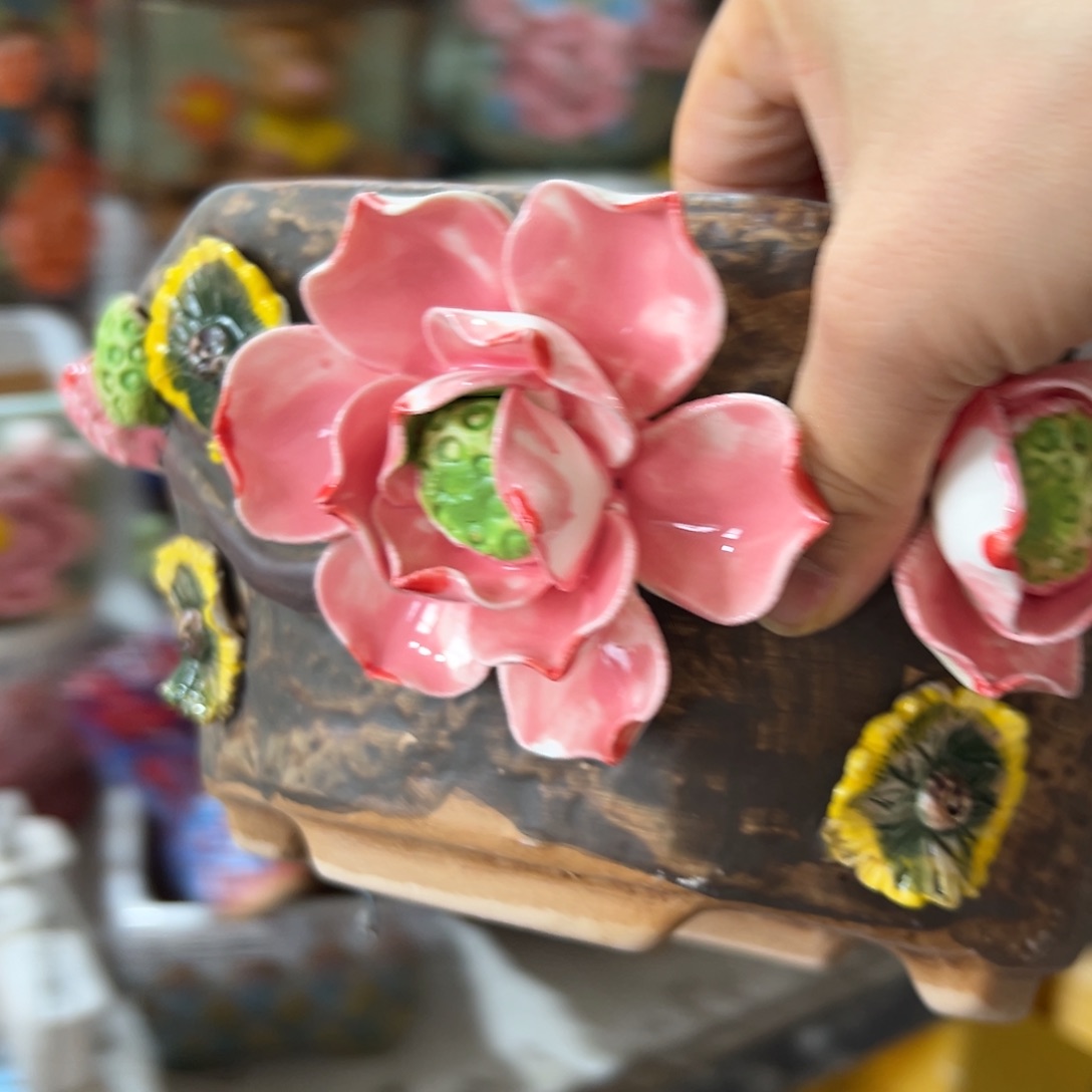 瑕疵1354 多肉花盆，满20米发货爱退款拉黑