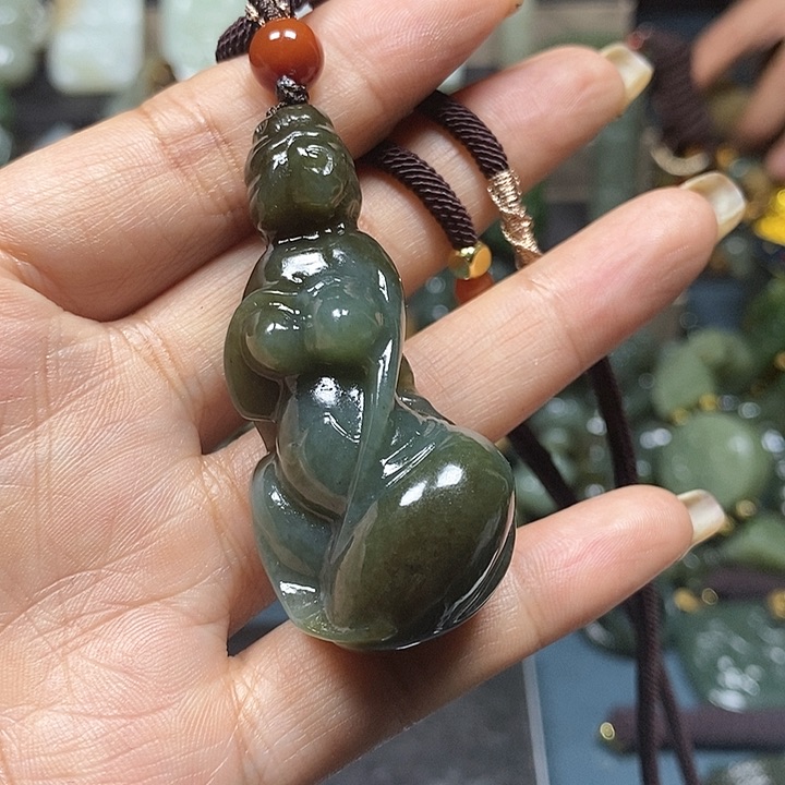 和田玉挂件未镶嵌