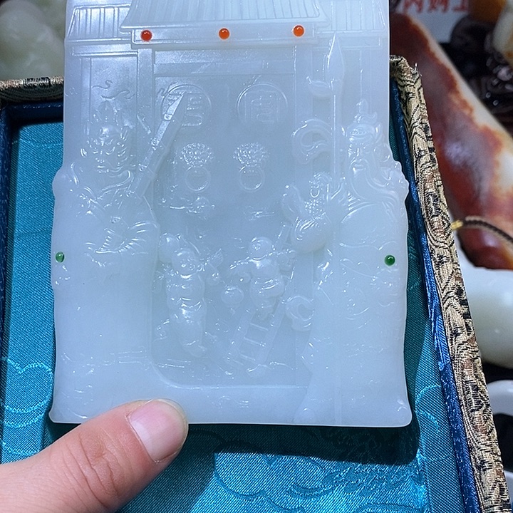 和田玉（糖玉）挂件未镶嵌