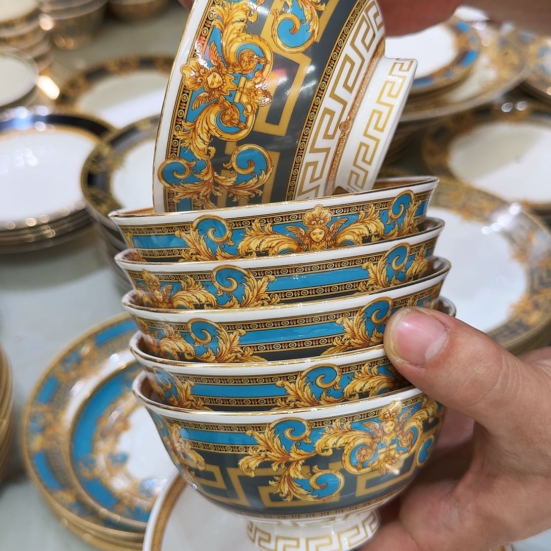 搪瓷骨瓷餐具家用高温陶瓷