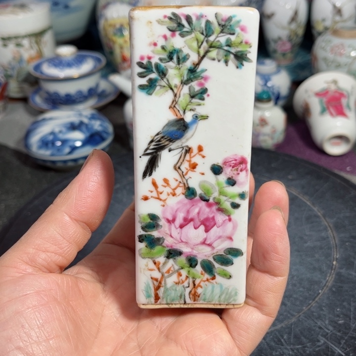 紫砂茶叶罐粉彩8888888888888