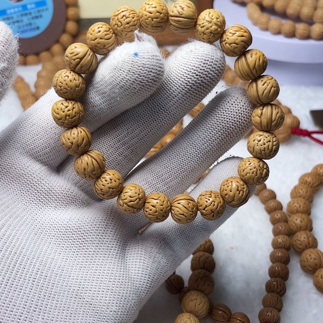 超****核桃木/黑胡桃（胡桃木）911野生桃核手串