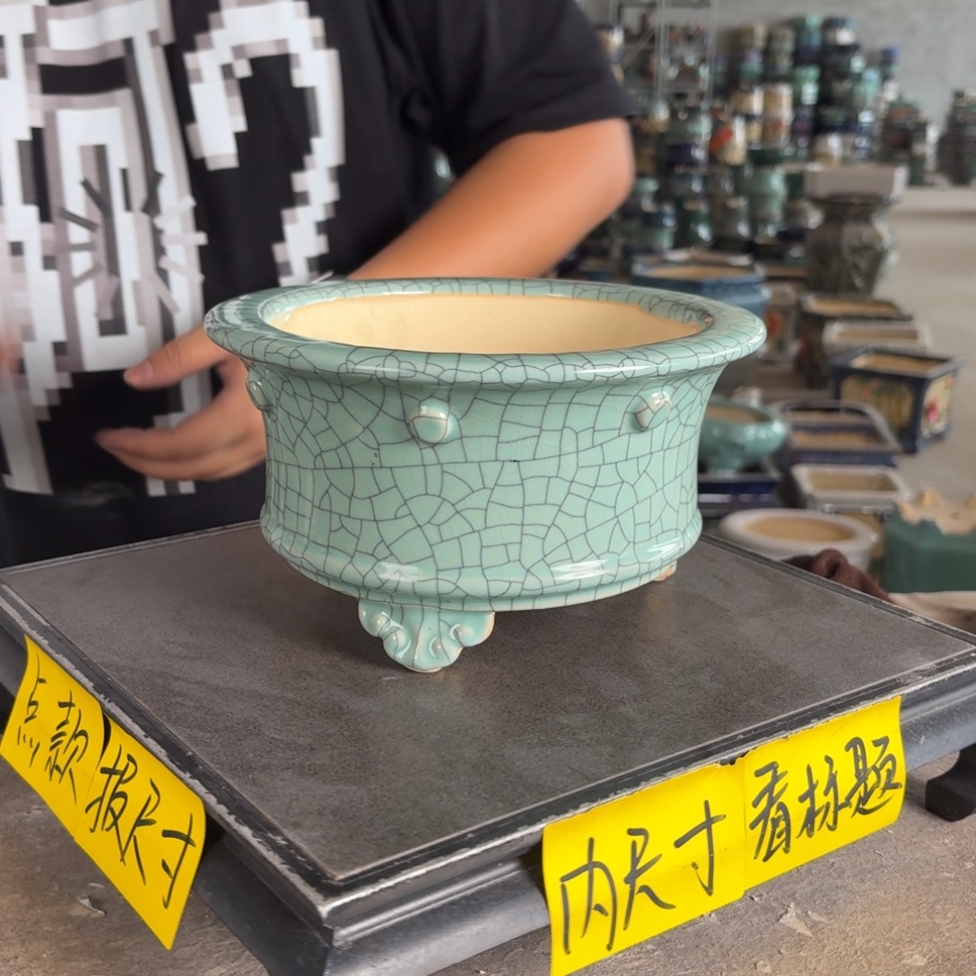 。一风堂石湾花盆 内17^8
