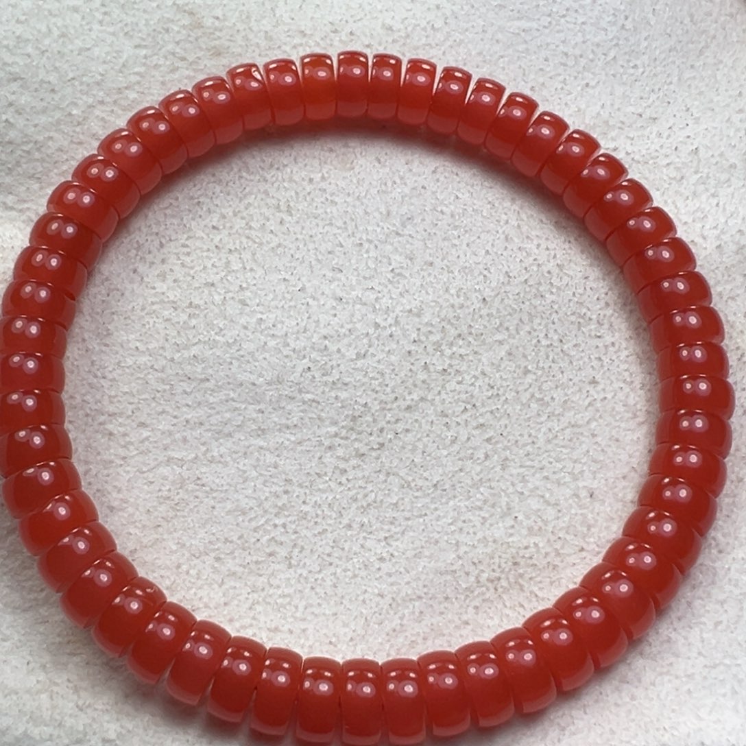 南红玛瑙未镶嵌手串