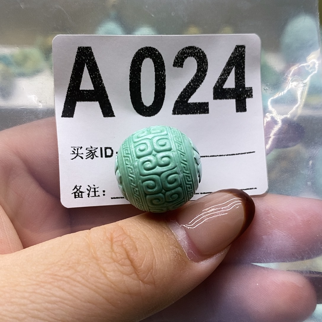 绿松石未镶嵌绿松石配饰定制