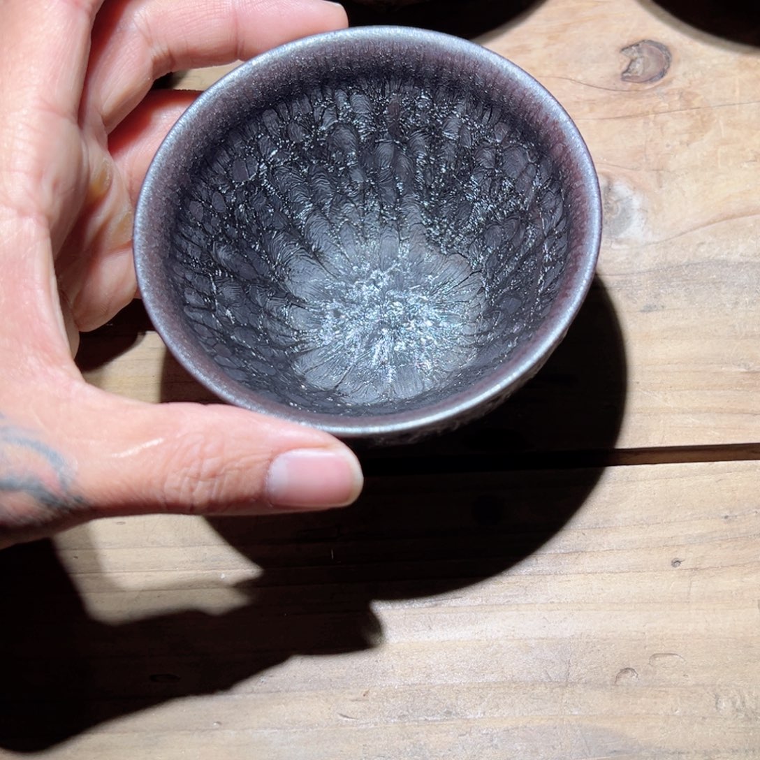 茶盏老木头柴烧建盏精选18