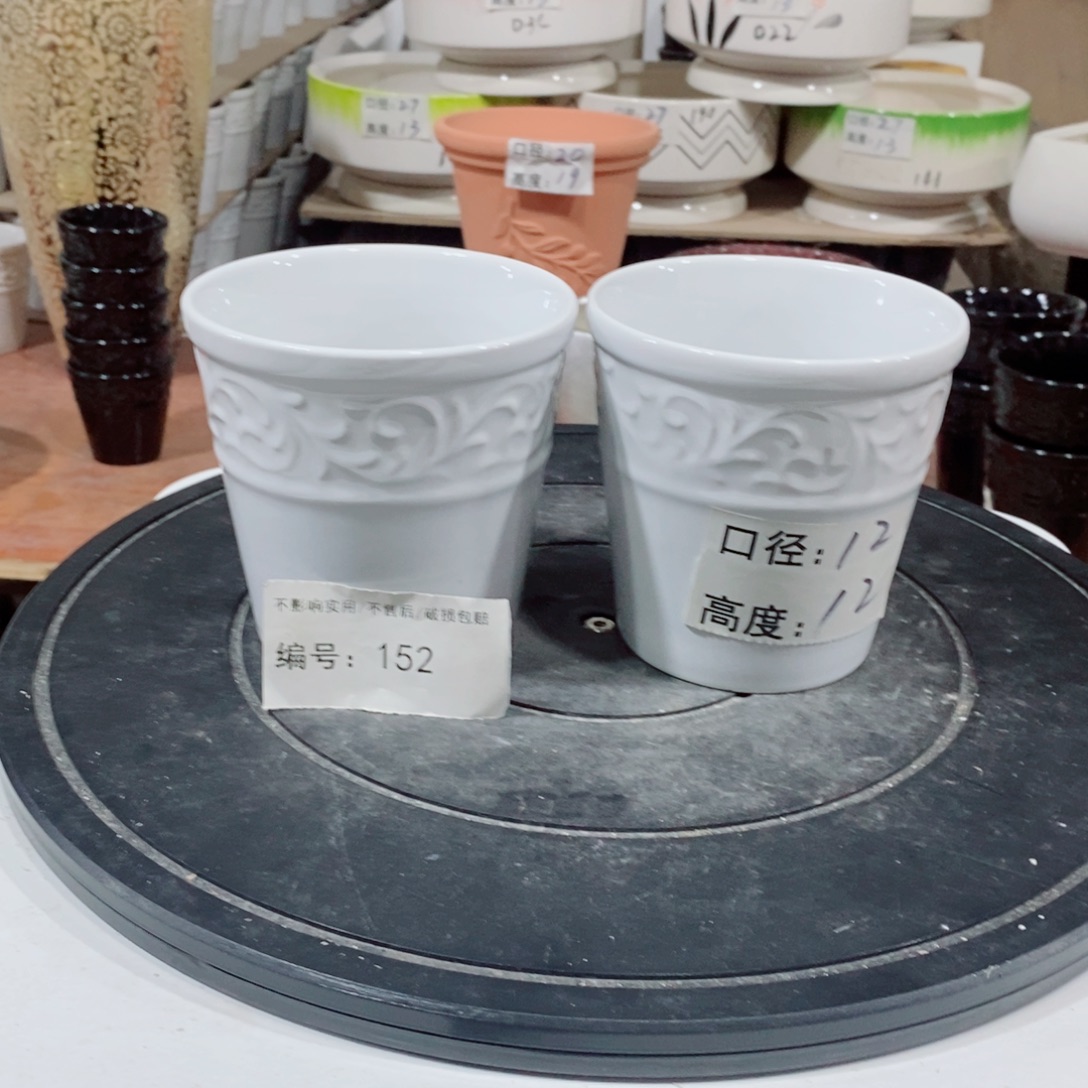 微瑕花盆-152-口12×12-2个