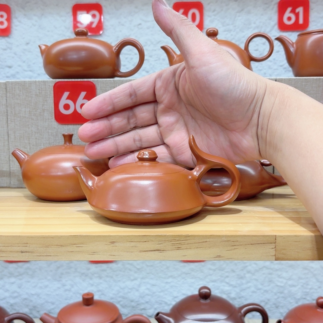 飞***茶紫砂茶壶精工将军潮州手拉壶