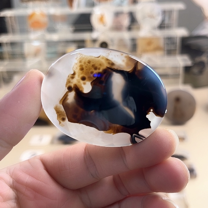 玛瑙/玉髓未镶嵌吊坠(不含链)