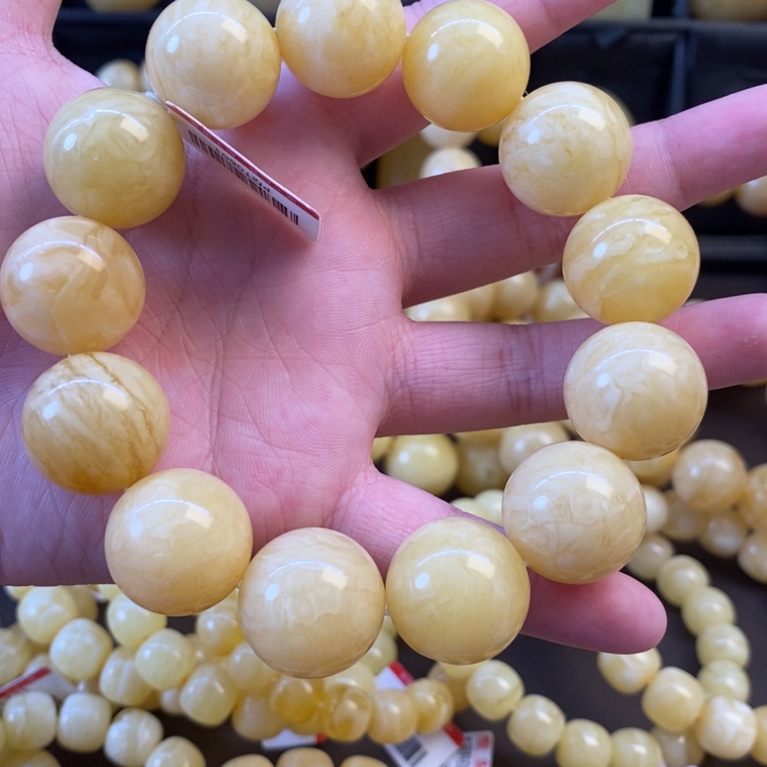 裸石琥珀未镶嵌浓蜡虎皮18