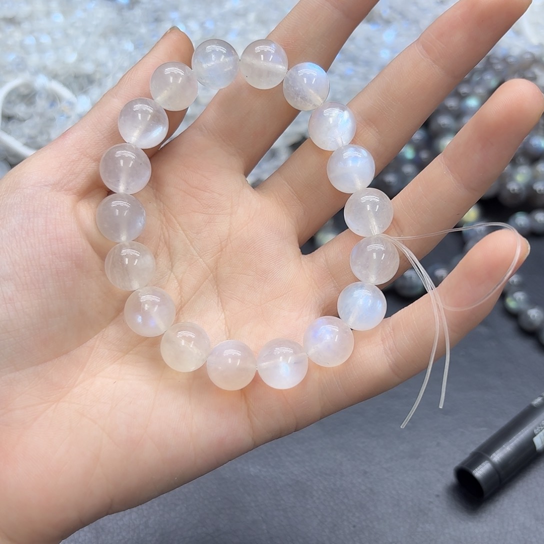 手链未镶嵌月光石还*月光石单圈卡11.6mm左右