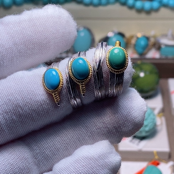 绿松石珠宝奇石未镶嵌