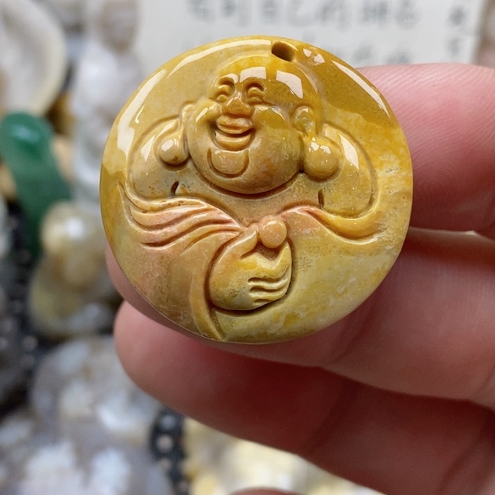 硅化珊瑚（珊瑚玉）未镶嵌颈饰小