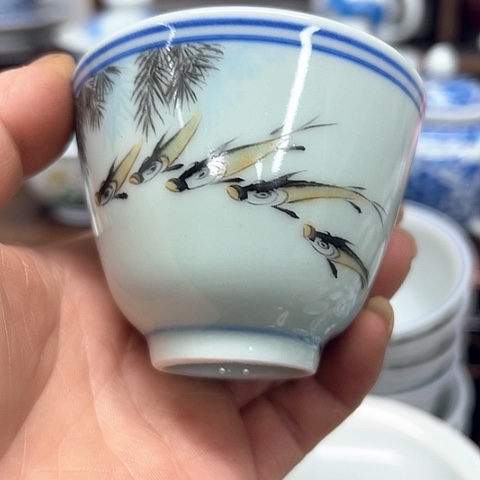 杯子景德镇陶瓷主人杯