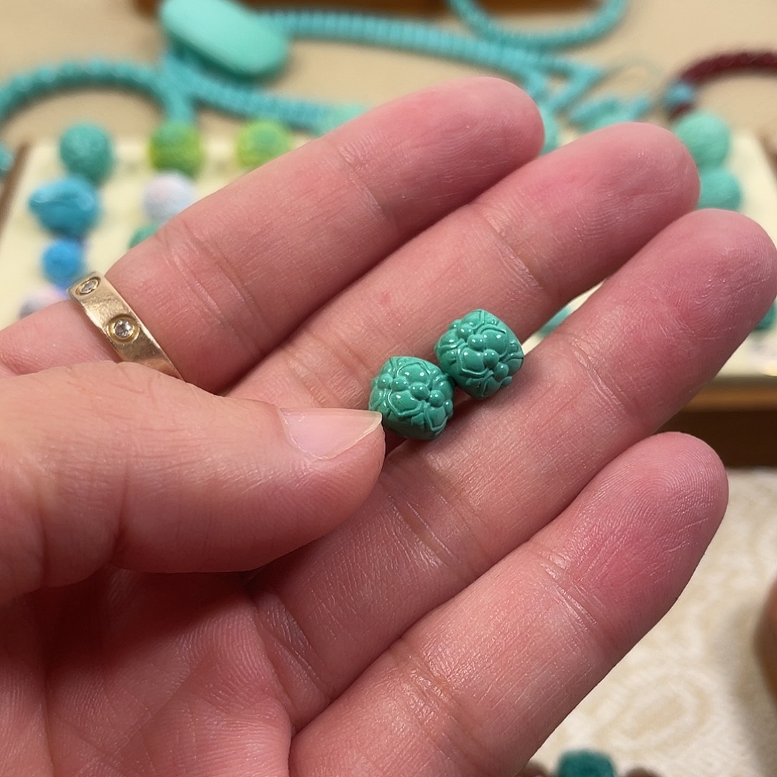 手工雕刻配饰配珠尺寸9