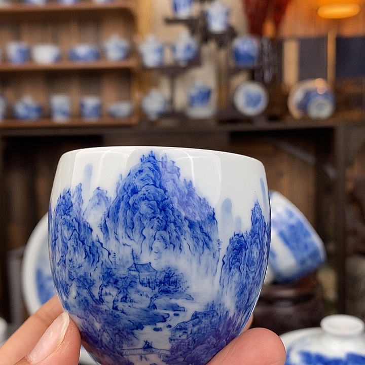 杯龙单杯宋画山水