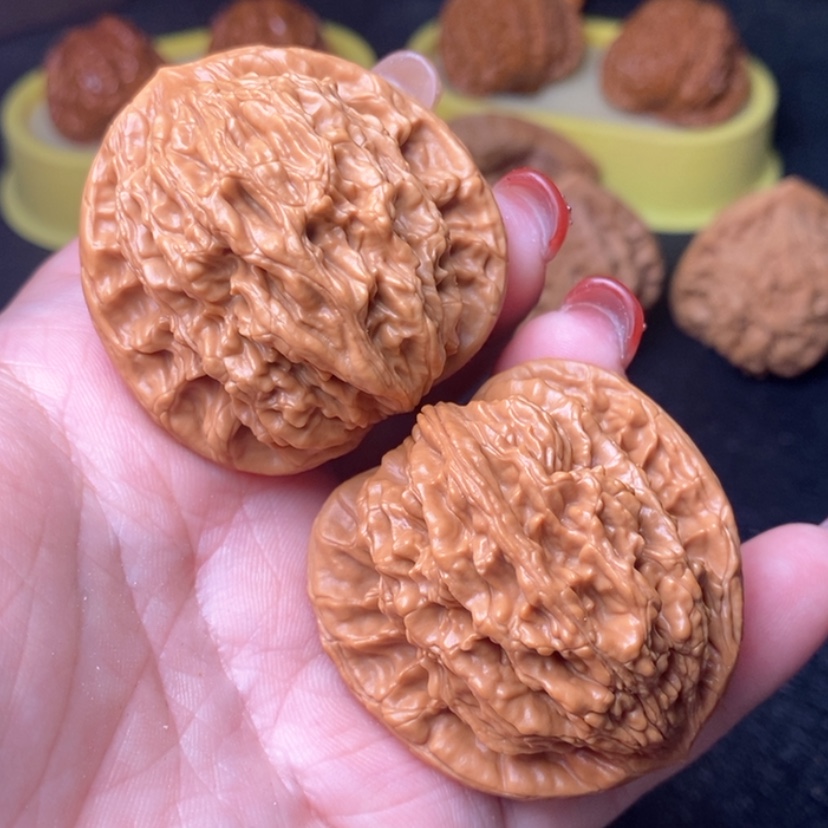 【闪购商品】文玩核桃把件566号虎头44