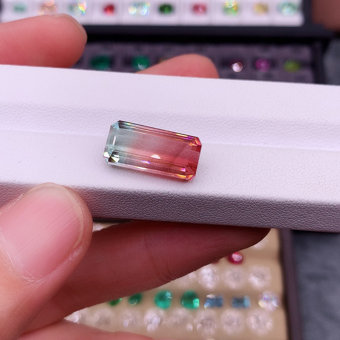 碧玺珠宝半成品未镶嵌