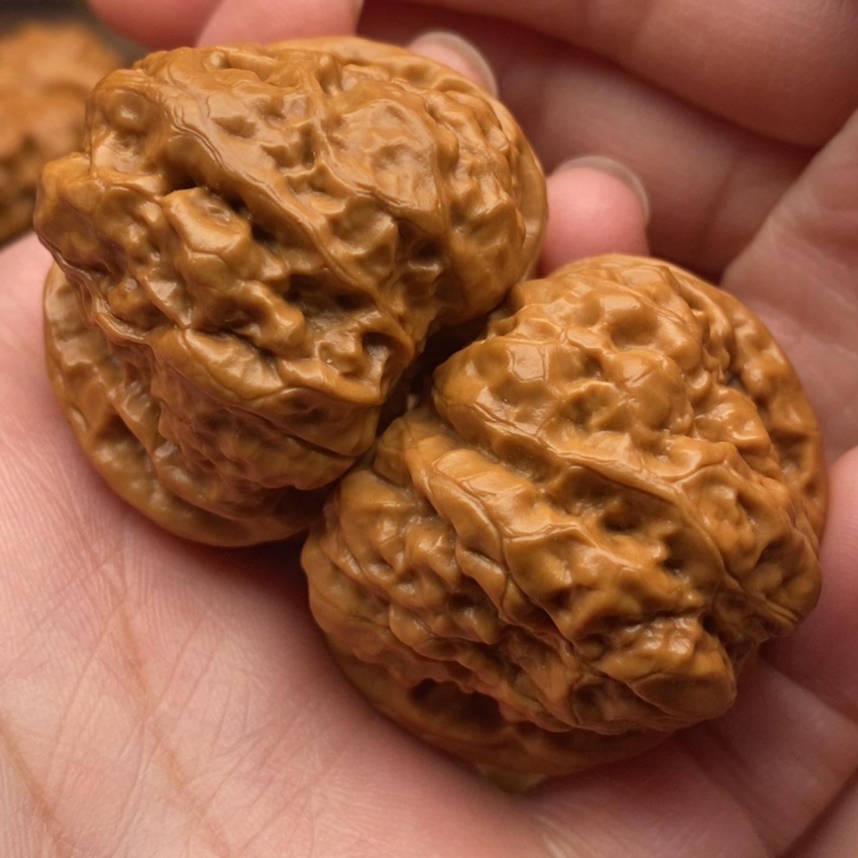 【闪购商品】文玩核桃把件边41左右