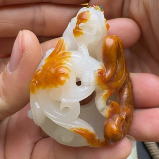 和田玉挂件未镶嵌比***者