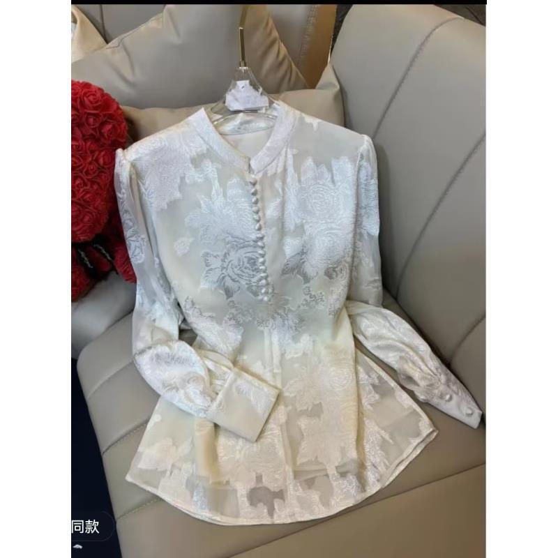 【深圳南油二姐】新中式气质时尚休闲设计师款女士打底8119