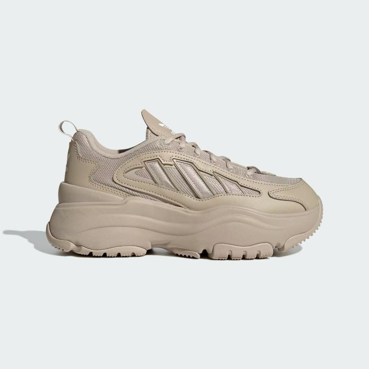 adidas/阿迪达斯 OZGAIA 三叶草女子运动休闲增高厚底鞋 IG6050
