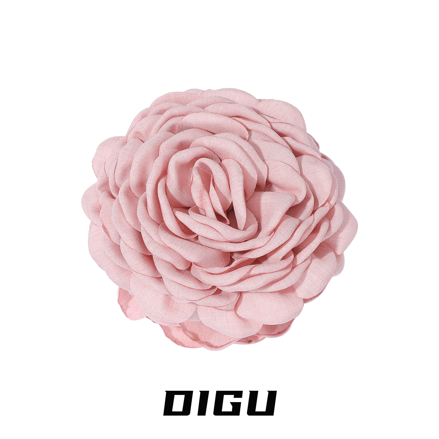 嘀咕家许妍同款玫瑰大花朵发夹后脑勺抓夹百搭盘发网红头饰女