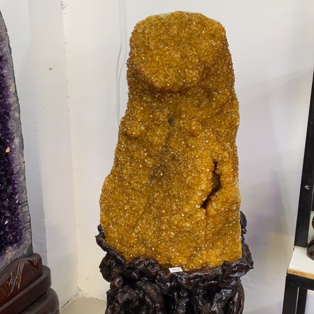 水晶摆件婷未镶嵌