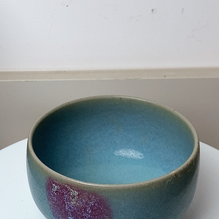 有*思钧窑口的历史悠久历史悠久钧窑口的瓷缸历史悠久