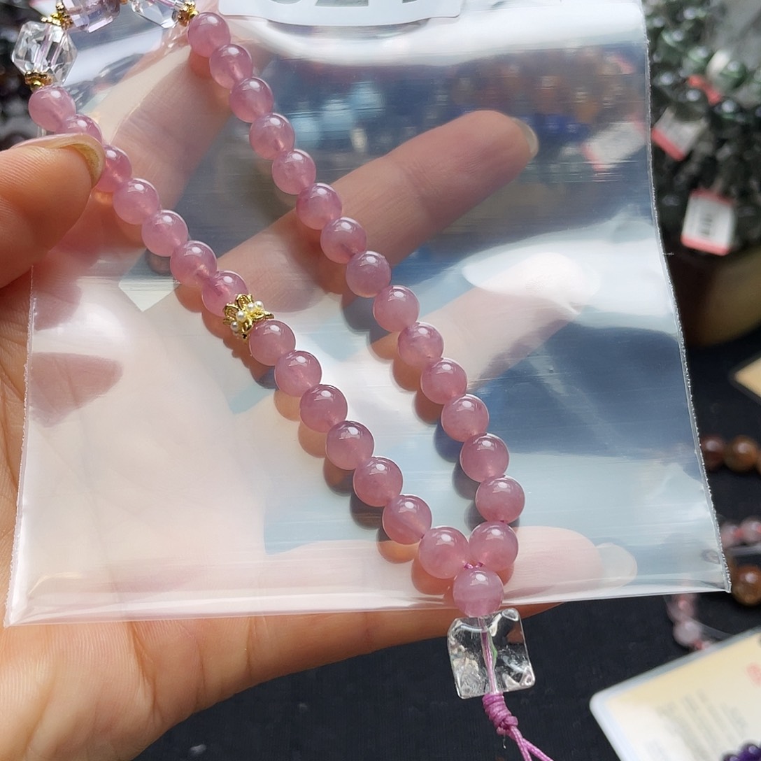 水晶手链未镶嵌手串021。 