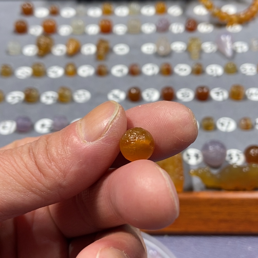 海***、玛瑙/玉髓合金颈饰珠