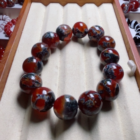 玛瑙/玉髓手链未镶嵌老**超