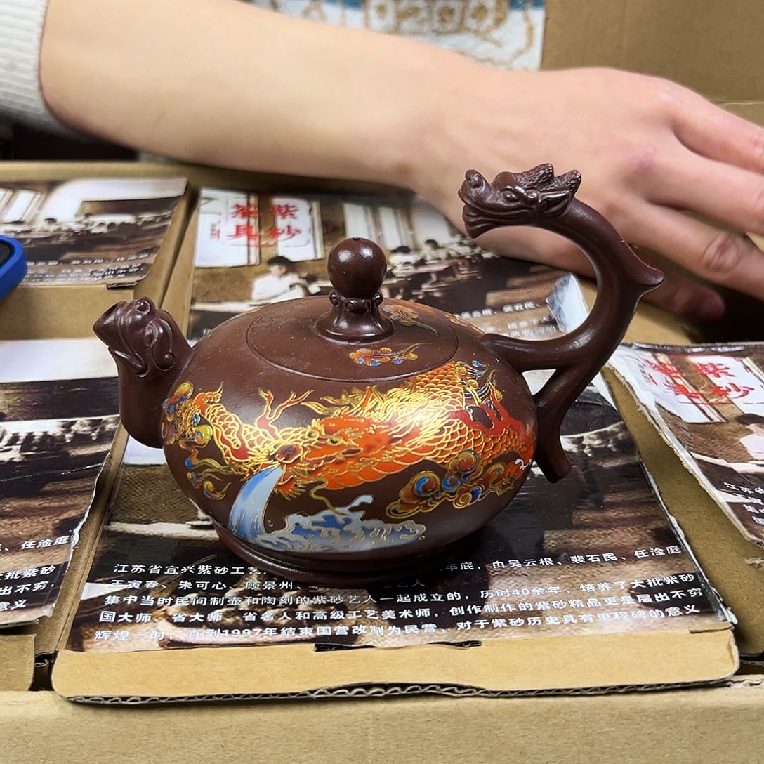 紫砂茶壶紫砂壶手工制作