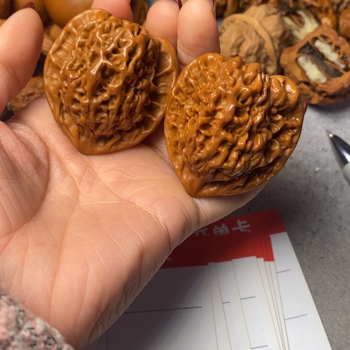 文玩核桃把件官帽