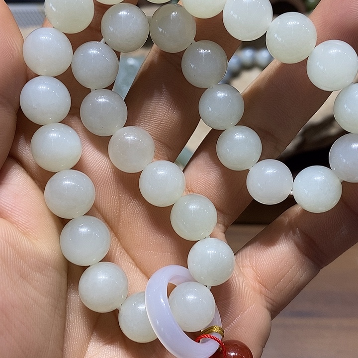 和田玉（糖玉）未镶嵌手链