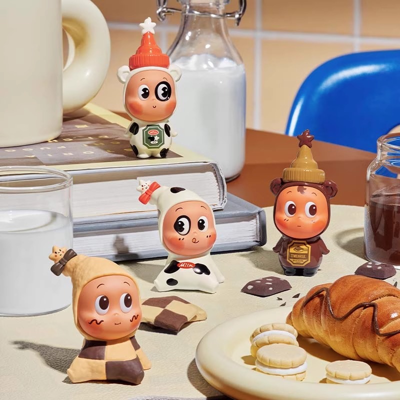 七七【拆盒】泡泡家星星人随心配系列手办 系列潮玩盲盒代拆