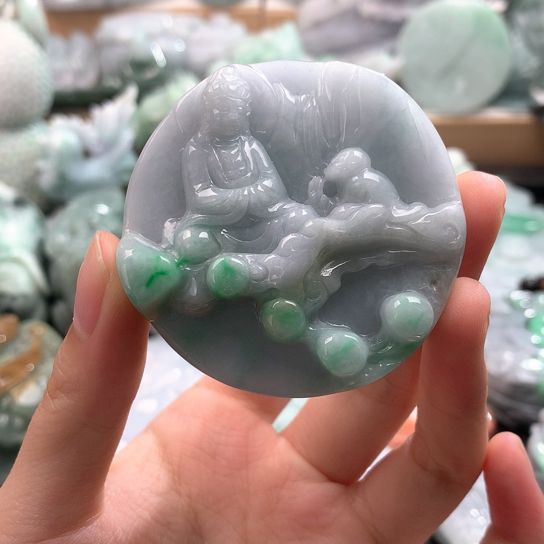 吊坠(不含链)未镶嵌翡翠