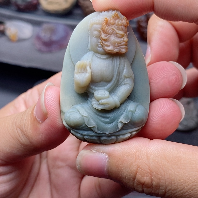 【闪购商品】未镶嵌定制石英质玉吊坠