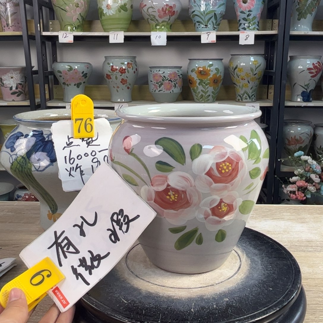 罐1tc景德镇陶瓷花盆