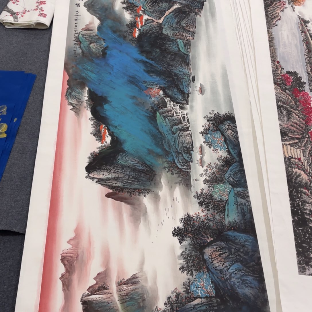 国画处理作品看好再拍哦