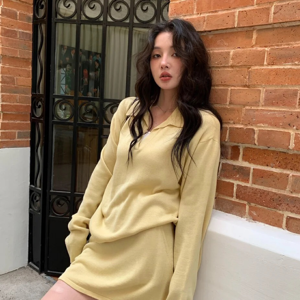 好质感条纹刺绣针织开衫（ 直播叫到名字的拍）