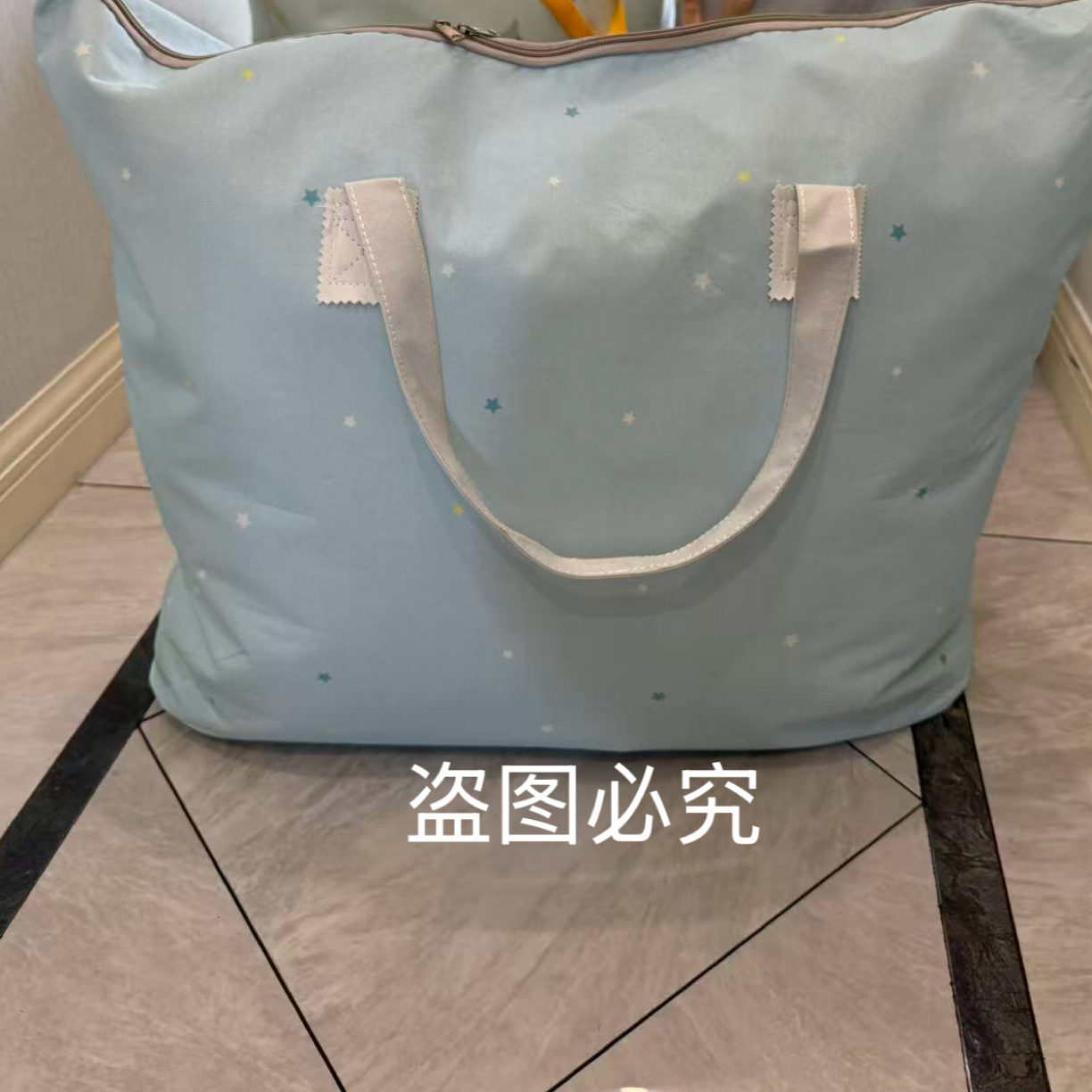 幼儿园专用65×75花纹款搬家卧室被子防尘袋防水整理袋防潮收纳袋