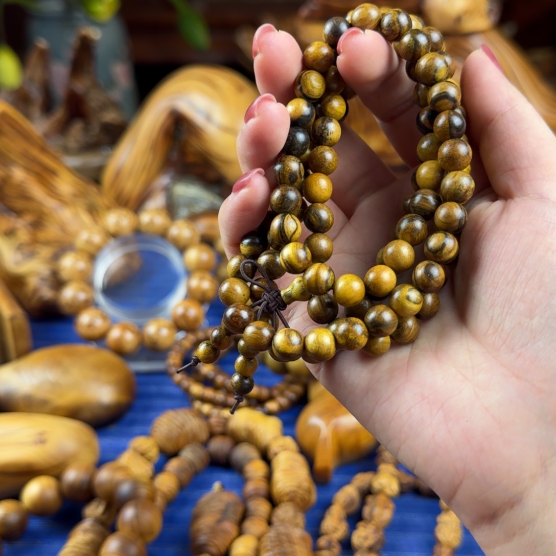 柏木（崖柏）印尼花奇楠108