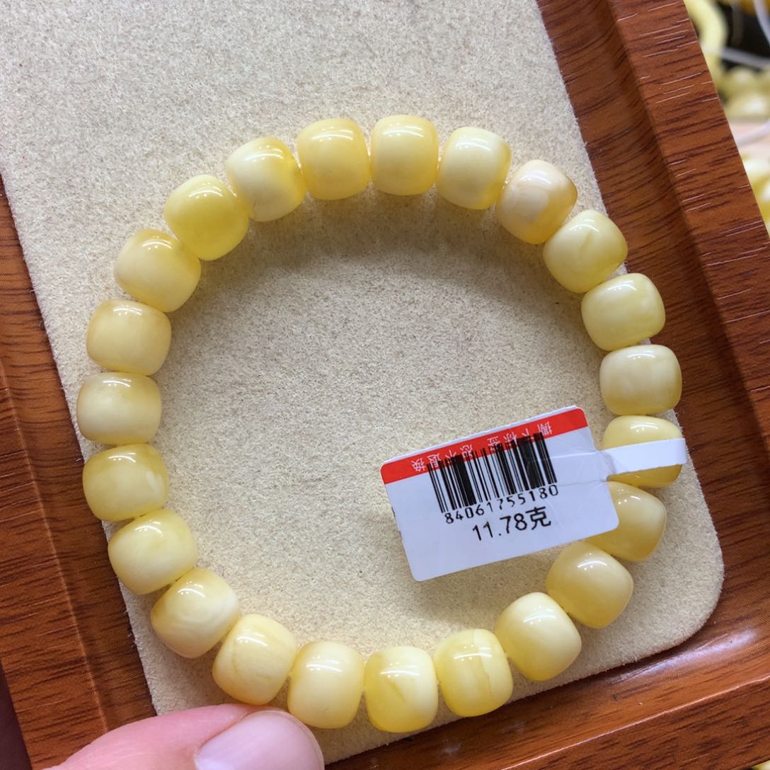 蜜蜡手链未镶嵌蜜蜡