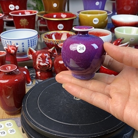 【闪购商品】景德镇名陶雅玩原矿郎红