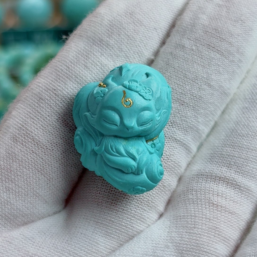 绿松石未镶嵌珠宝奇石