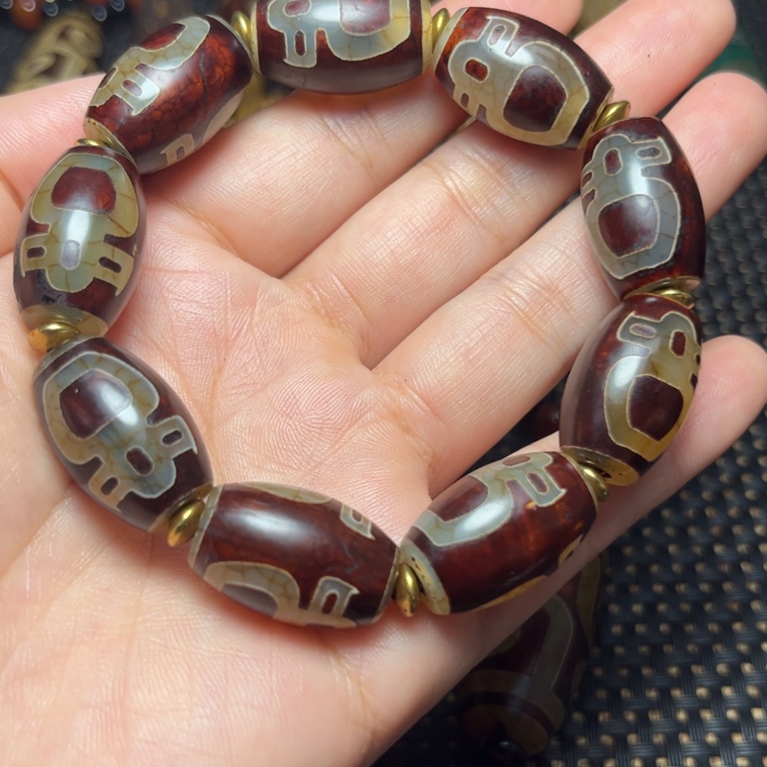 玛瑙/玉髓未镶嵌手链